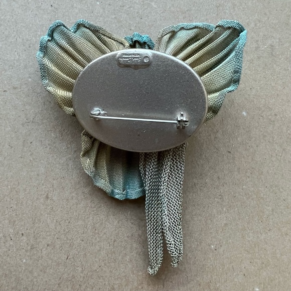 Flower Pin by Sarah Cavender Metalworks - Picture 2 of 3